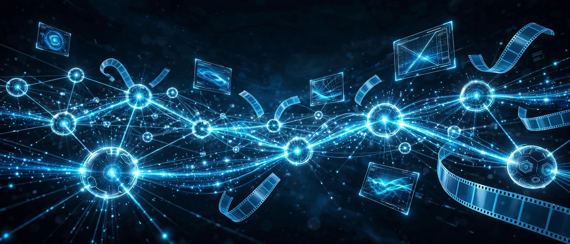 AI agents collaborating on video production